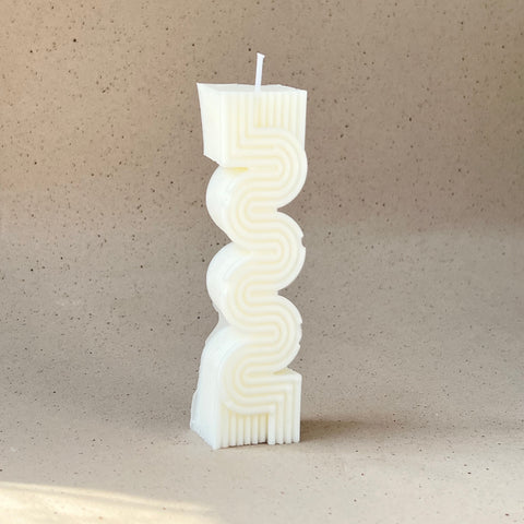 Abstract candle